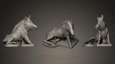 Animal figurines (STKJ_0432) 3D model for CNC machine